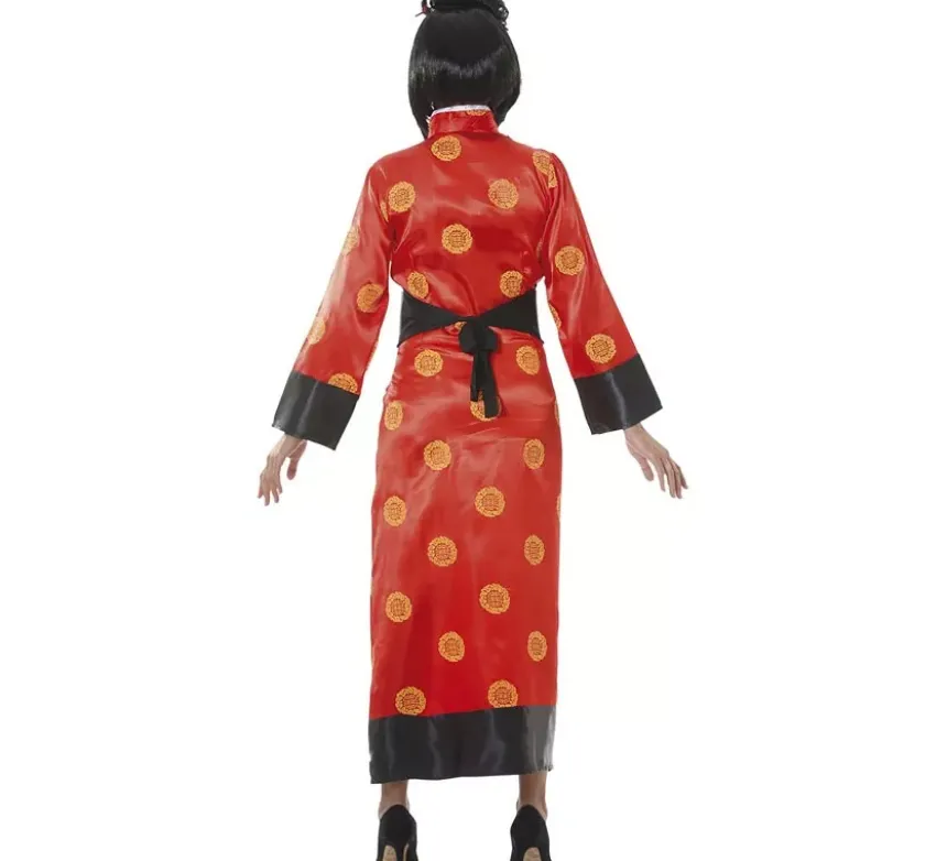 Costume rosso cina per donna