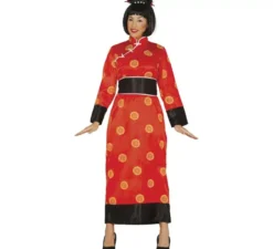 Costume rosso cina per donna