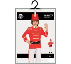 Costume rosso Majorette Boy per bambino