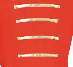 Costume rosso Majorette Boy per bambino