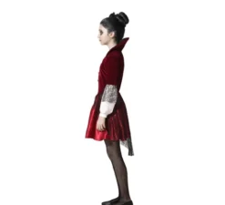 costume rosso Vamp per le ragazze