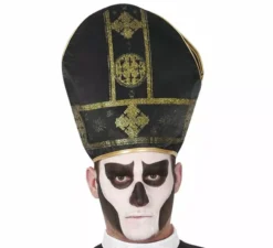 costume satánico cardinale per gli uomini
