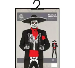 Costume scheletro messicano
