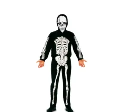 Costume scheletro per bambini per Halloween
