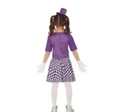 costume sombrerera viola per le ragazze