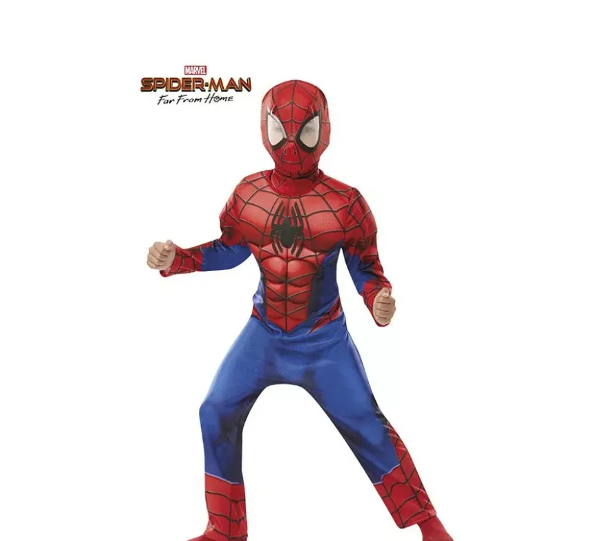 costume Spiderman per i ragazzi Deluxe