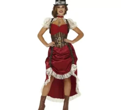 Costume Steampunk Garnet per donna