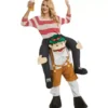 Costume tirolese oktoberfest su spalle per adulti