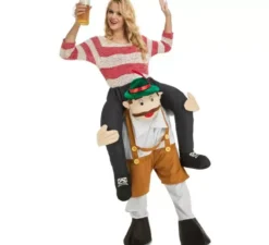 Costume tirolese oktoberfest su spalle per adulti