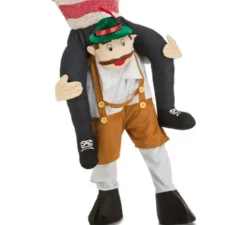 Costume tirolese oktoberfest su spalle per adulti