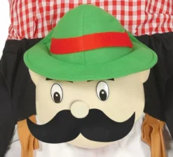 Costume Tirolese sulle spalle per adulti