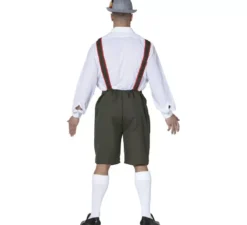 Costume tirolese verde per uomo