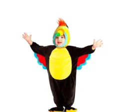 costume Toucan con cappuccio e ali bambino
