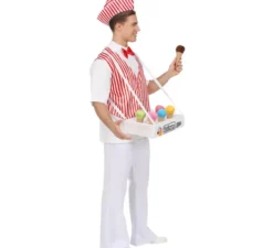 Costume tradizionale da venditore di gelati per uomo
