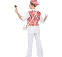 Costume tradizionale da venditore di gelati per uomo