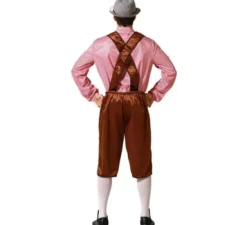 Costume tradizionale tedesco marrone per uomo