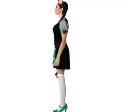 Costume tradizionale tedesco nero per donna