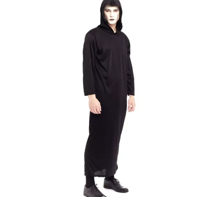 Costume tunica nera per uomo