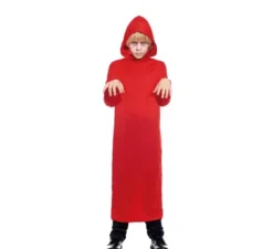 Costume tunica rossa per bambini