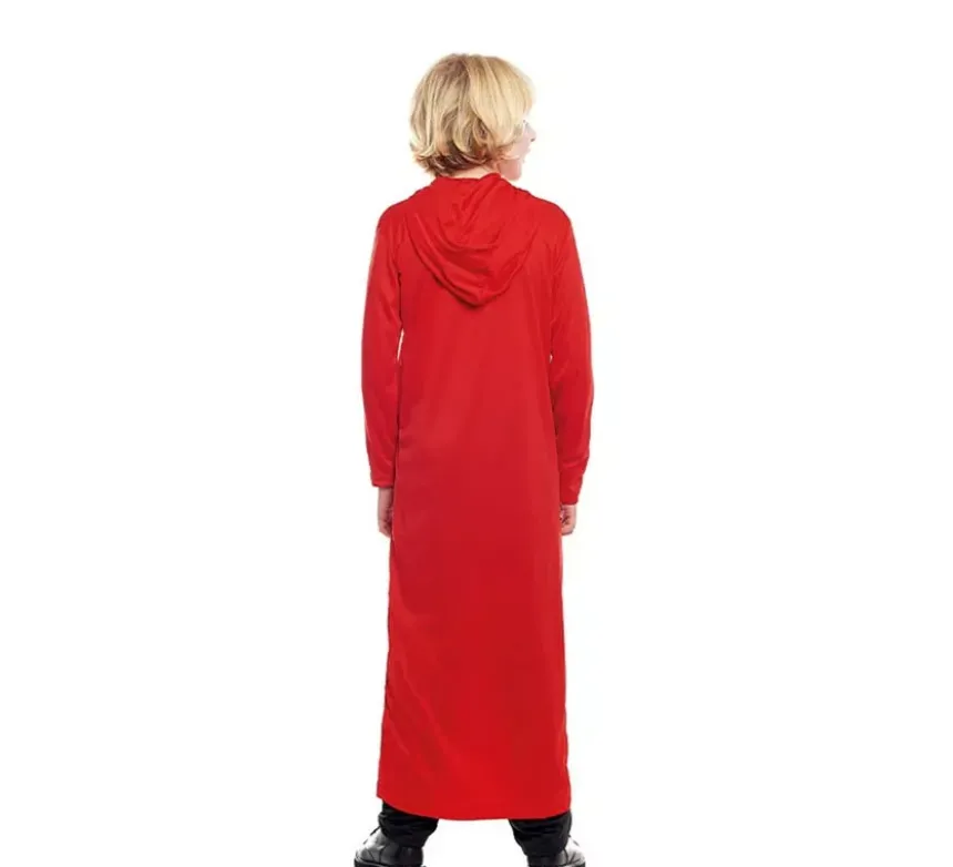 Costume tunica rossa per bambini