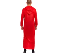 Costume tunica rossa per uomo