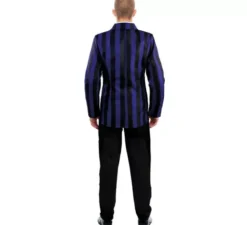 Costume uniforme da college scuro da uomo