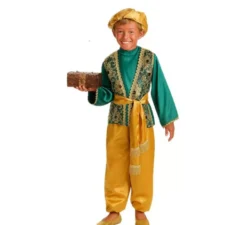Costume verde per un ragazzo
