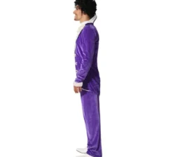 costume viola Rock Star per gli uomini