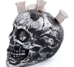 Cranio con provette
