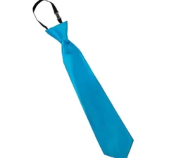 Cravatta liscia per adulti da 35 cm in diversi colori