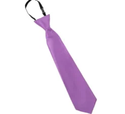 Cravatta liscia per adulti da 35 cm in diversi colori