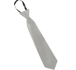 Cravatta liscia per adulti da 35 cm in diversi colori