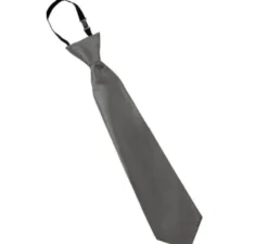 Cravatta liscia per adulti da 35 cm in diversi colori