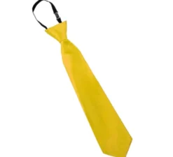 Cravatta liscia per adulti da 35 cm in diversi colori