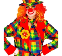 Cravatta pagliaccio multicolore