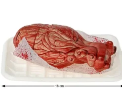 Cuore umano per decorazione 16x8 cm