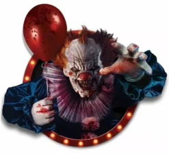 Decorazione Murale Clown Adesivo 70X80 cm