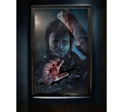 Decorazione per finestra Halloween Killer 80x120 cm