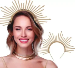 Diadema con alone barocco