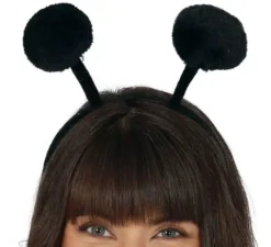 Diadema de Bolas Negras