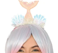 diadema sirena con Conchas