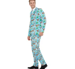 Divertente abito blu da uomo dell'Oktoberfest