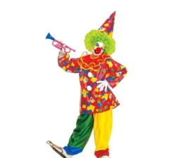 Divertente costume da clown per bambini e ragazzi