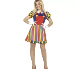 Divertente costume da clown per donna