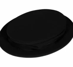 Elegante cappello a cilindro pieghevole 21 cm adulto