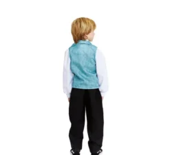 Elegante costume blu da Lord inglese per bambino