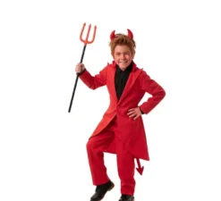 Elegante costume da Demone con giacca per bambino