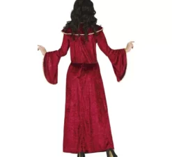 Elegante costume da principessa medievale per donna
