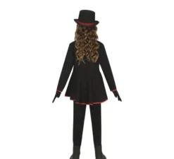 Elegante costume da scheletro per bambina