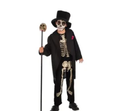 Elegante costume da scheletro per bambini e neonati